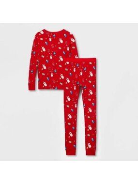 Target Wondershop 2 pc size 2XL Holiday Pajama set NEW Santa Presents ornaments